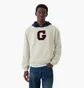 Худи мужское GAP Varsity Logo Hoodie White AA1-448
