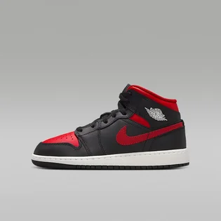 Кроссовки детские Air Jordan 1 Mid (Gs) Black DQ8423-067