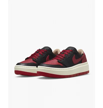 Кроссовки женские Air Jordan 1 Elevate Low Se Black/Red DQ1823-006