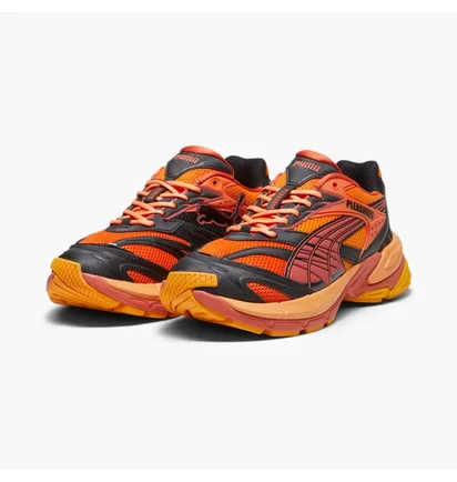 Кроссовки унисекс Puma X Pleasures Velophasis Layers Orange/Black 393301-02