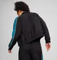 Олімпійка жіноча Puma Play Loud T7 Track Jacket Black/Green 626806-01