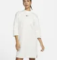 Платье женское Nike 3/4 Sportswear Phoenix Fleece White DV5248-133