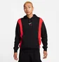 Худи мужское Nike Air Po Hoody Black/Red FV0167-012