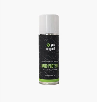 Водовідштовхувальний спрей для захисту взуття yes, original Nano Protector 200ml 100000-142