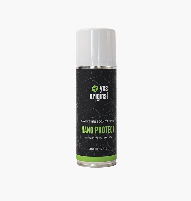 Водовідштовхувальний спрей для захисту взуття yes, original Nano Protector 200ml 100000-142