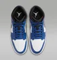 Кроссовки мужские Air Jordan 1 Mid Blue/White DQ8426-402