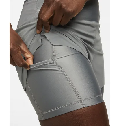 Шорты женские Nike Dri-Fit Swift 2-In-1-Laufshorts Grey DX1029-084
