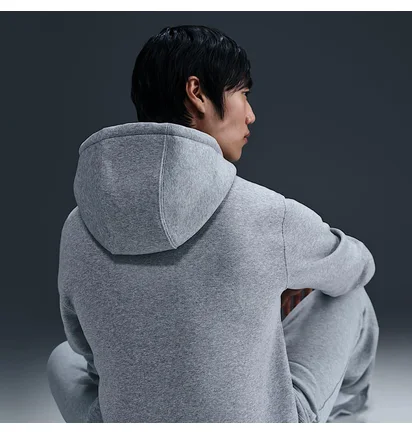 Толстовка чоловіча Nike Club Fleece Grey FN3861-063