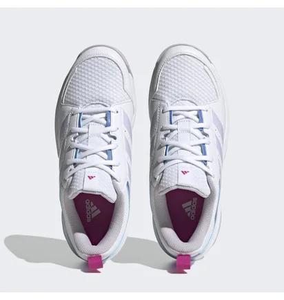Кроссовки женские Adidas Ligra 7 Indoor Shoes White HQ3517
