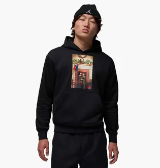 Худи мужское Air Jordan Jm Chimney Flc Po Black HQ5654-010