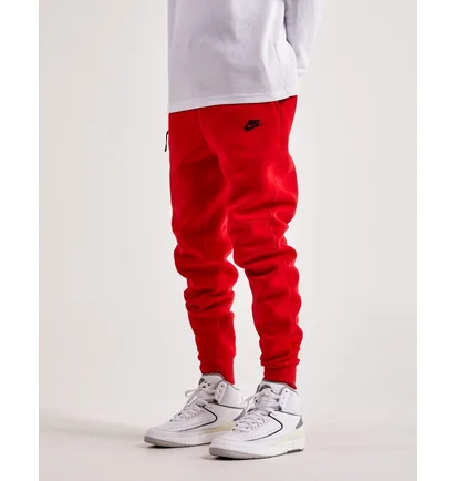 Штаны мужские Nike Tech Fleece Joggers Red FZ4710-657