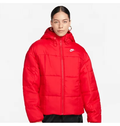 Пуховик женский Nike Sportswear Essential Therma Fit Classic Puffer University Red FB7672-677