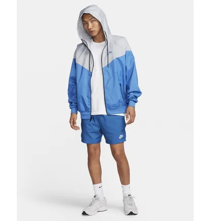 Куртка мужская Nike Sportswear Windrunner Hooded Jacket Light Blue/White DA0001-402