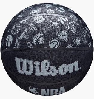 Баскетбольный мяч Wilson Nba All Team Black WTB1300XBNBA6