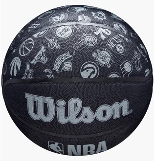 Баскетбольный мяч Wilson Nba All Team Black WTB1300XBNBA6