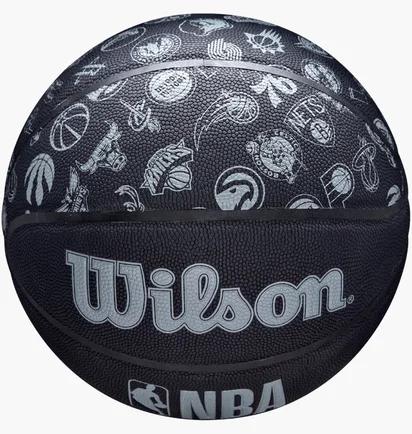 Баскетбольний м'яч Wilson Nba All Team Black WTB1300XBNBA6