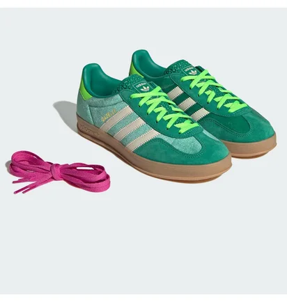Кроссовки женские Adidas Gazelle Indoor Green JI2715