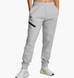 Штани жіночі Under Armour Unstoppable Flc Jogger Grey 1379846-011