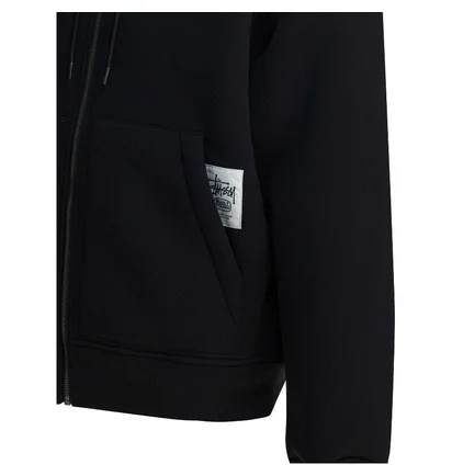 Толстовка мужская Stussy Bonded Sherpa Black 118585-0001