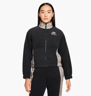 Кофта женская Nike Wmns Plush Jacket Grey Dd5712-010