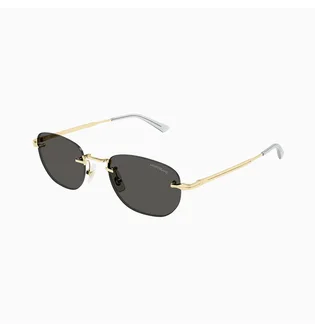 Солнцезащитные очки MONT BLANC Grey/Gold MB0303S-001-53