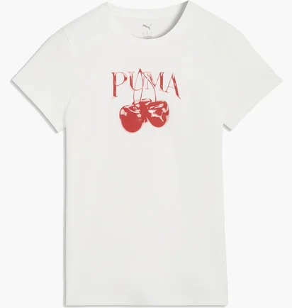 Футболка жіноча Puma Graphic Cherry White 691911-02