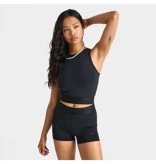 Топ женский Nike Pro Dri-Fit Crop Tank Black FQ7934-010
