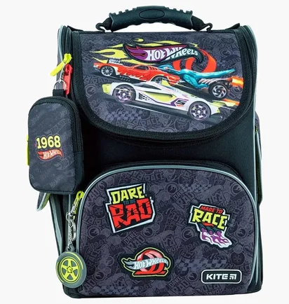 Рюкзак детский Kite Hot Wheels Black SET_HW24-501S