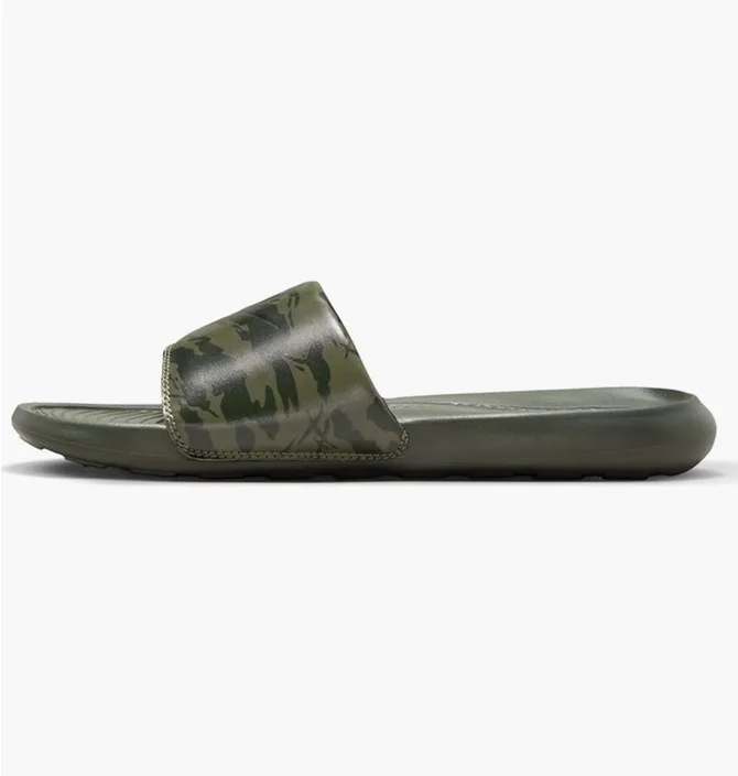 Тапочки мужские Nike Victori One Men S Printed Slides Camo/Green Cn9678-200