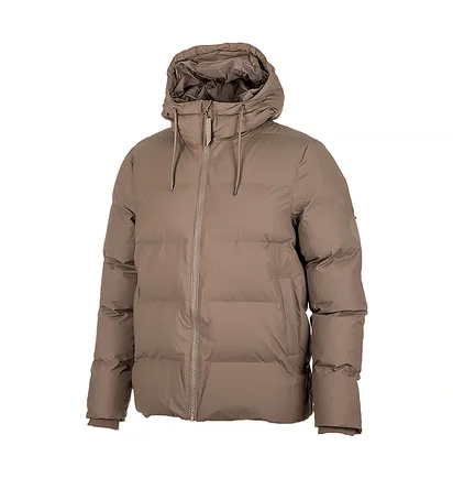 Пуховик унисекс Rains Jackets Brown 1506-TAUPE