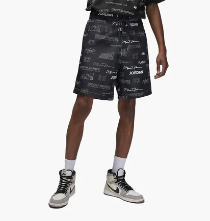 Шорты мужские Air Jordan Flight Mvp Black DX9726-045