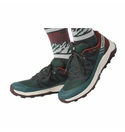 Кросівки чоловічі Salomon Outrise Gtx Gore-Tex Green 471421