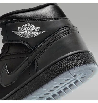 Кроссовки мужские Air Jordan 1 Mid Se Black HV5177-010