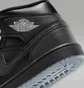 Кроссовки мужские Air Jordan 1 Mid Se Black HV5177-010