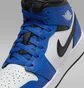 Кросівки дитячі Air Jordan 1 Mid (Gs) Blue/White DQ8423-402