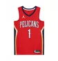 Майка чоловіча Air Jordan Nba New Orleans Pelicans Swingman Jersey Statement Edition Zion Williamson Red CV9486-660