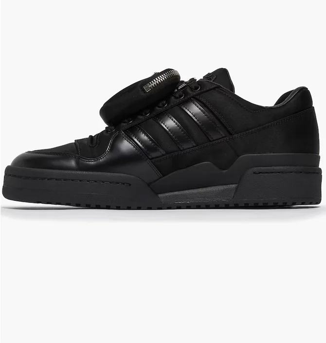 Кросівки унісекс Adidas Forum Low Prada White Black GY7043