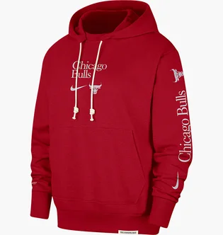 Худи мужское Nike Dri-Fit Chicago Bulls Standard Issue Ccourtside Red FD8589-657