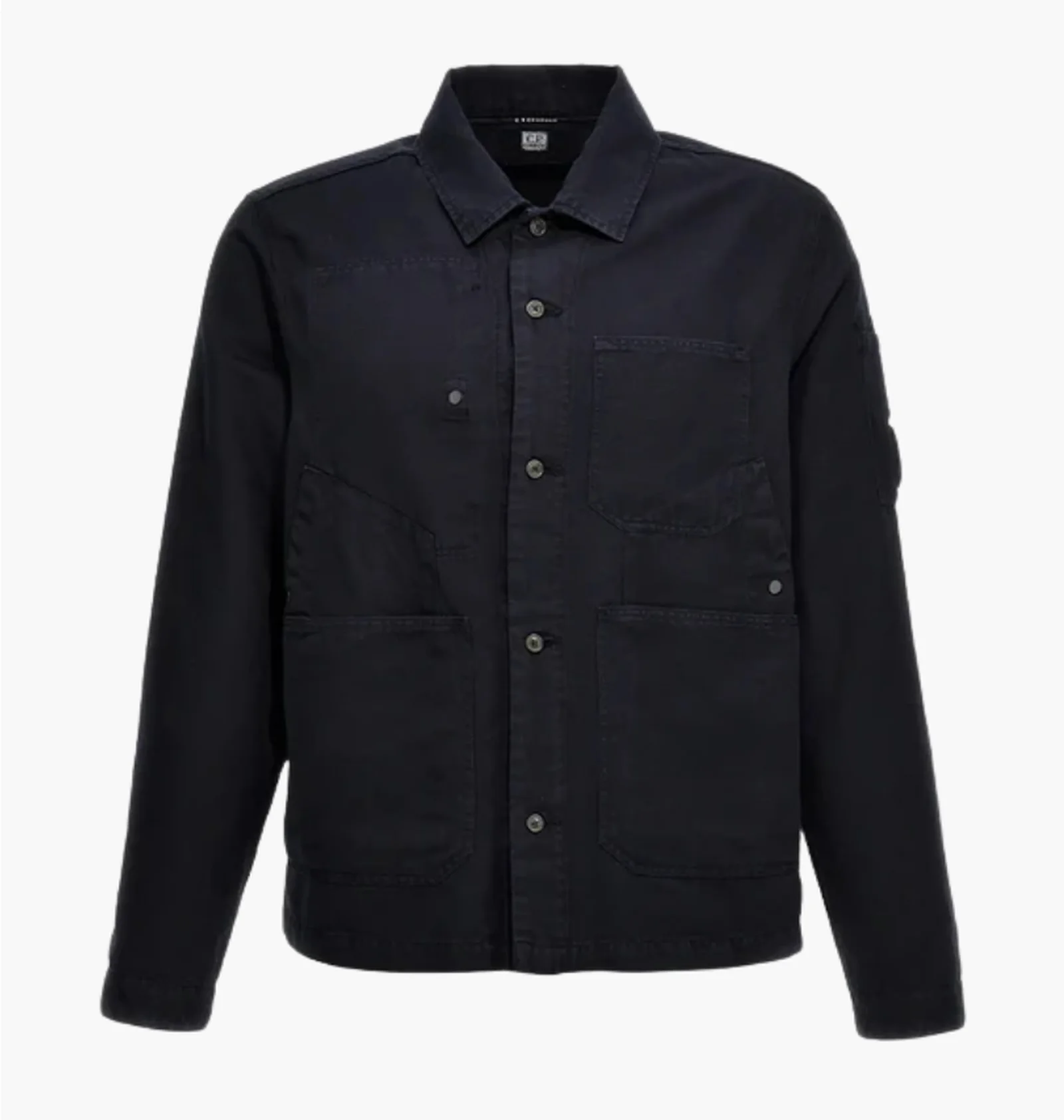 ᐉ Сорочка чоловіча C.P. COMPANY Overlapping Pocket Black