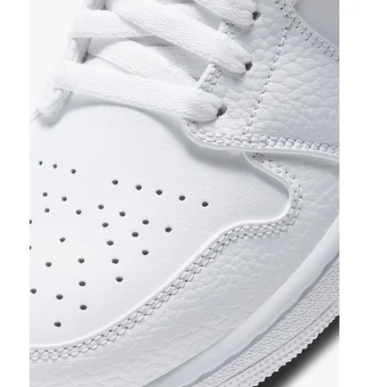 Кроссовки мужские Air Jordan 1 Mid White 554724-130