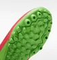 Бутсы унисекс Nike Reactx Phantom 6 Low Pro Tf Eh Green/Red IH1788-603