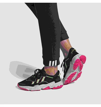 Кроссовки женские Adidas Ozweego Black Ee5714