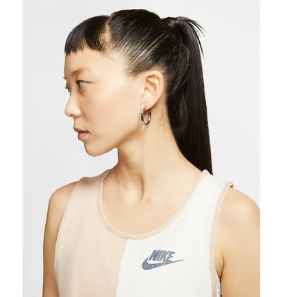 Майка женская Nike Sportswear Beige/Brown CJ2270-287