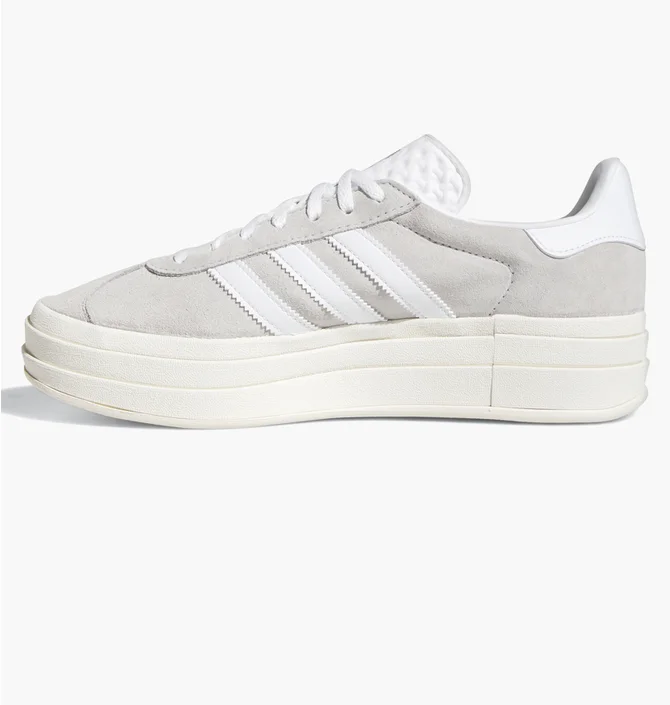 Кросівки унісекс Adidas Gazelle Bold Shoes Grey Hq6893