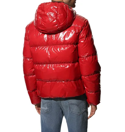 Пуховик чоловічий Dsquared2 Puffer Bomber Red S74AM1322-S54056-RED
