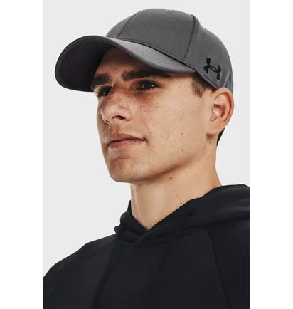 Кепка унисекс Under Armour Blitzing Low Team Str Grey 1376702-040
