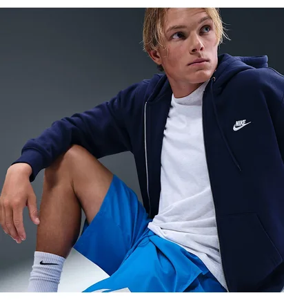 Шорти чоловічі Nike Club Blue FN3303-435