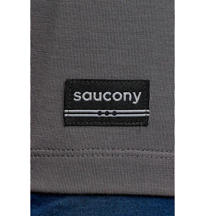 Футболка мужская Saucony Triumph Short Sleeve Grey SAM800367-CA