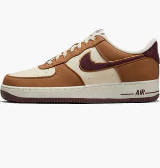 Кросівки чоловічі Nike Air Force 1Notebook Doodle Pack Brown/Beige FQ8713-200