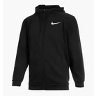 Толстовка чоловіча Nike Dry Men's Dri-FIT Hooded Fitness Full-Zip Black CZ6376-010